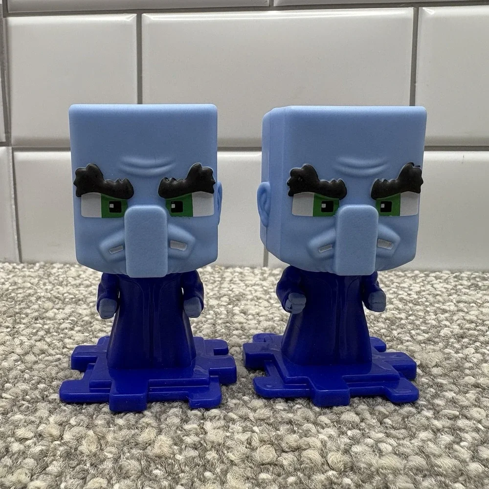 Minecraft 2025 McDonald's Toys Assorted Bee Creeper More Party Decorations‎